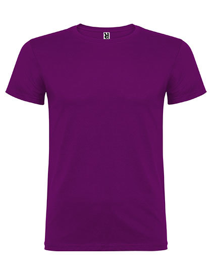 Koszulka Meska Krotki Rekaw Bawelniana RY6554 - Purple 71
