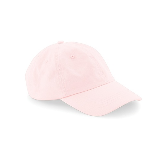 Czapka 6-panelowa Bawelna Chino Niski Profil CB653 - Pastel Pink