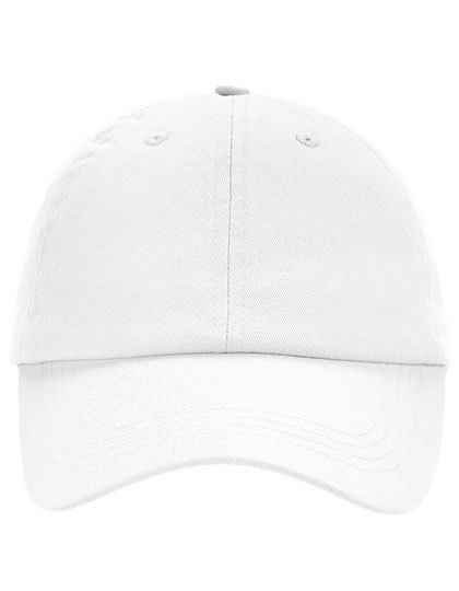 Czapka 6-panelowa Bawełna Chino Niski Profil CB653 - White