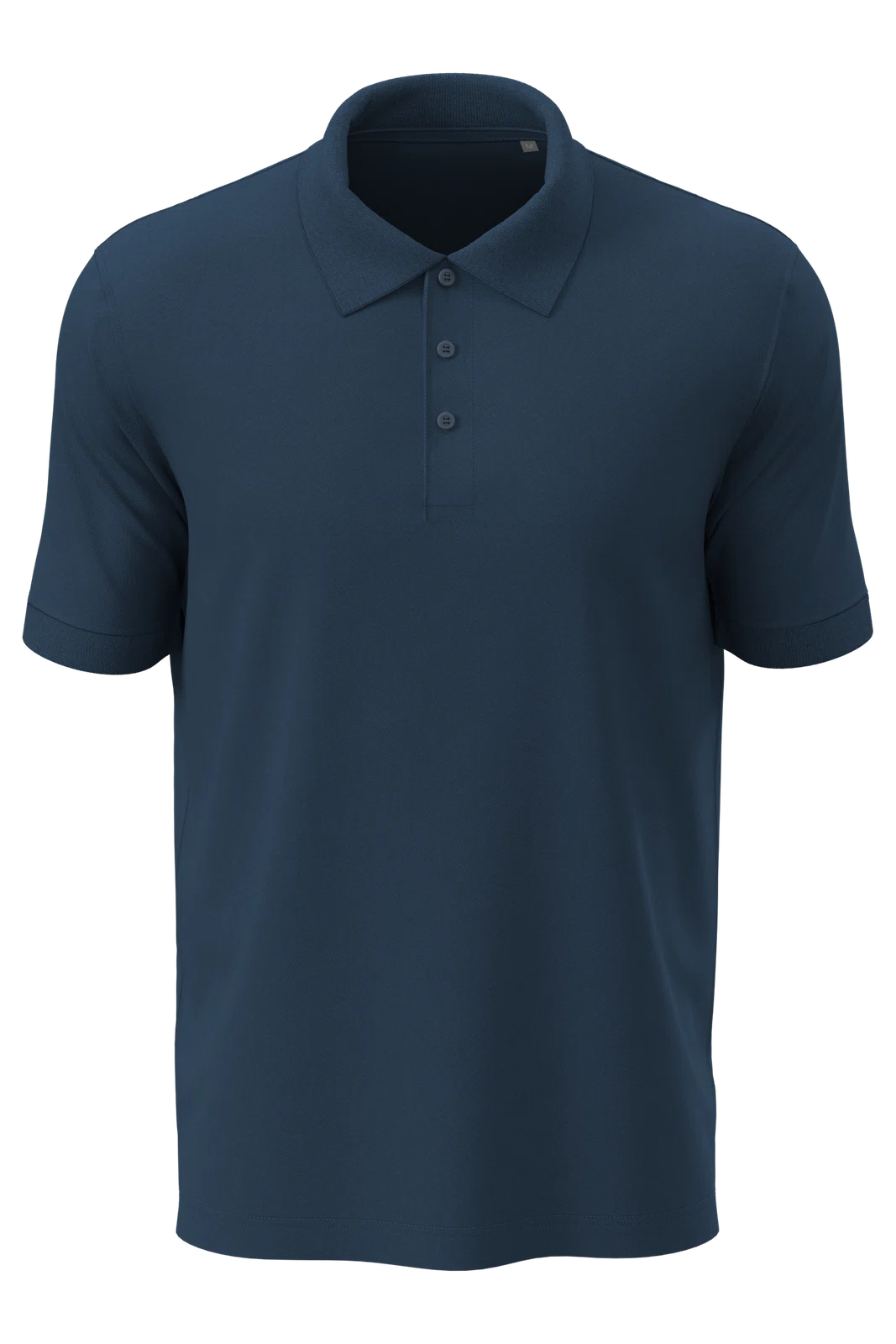 Koszulka Polo Meska Klasyczna Bawelniana S9060 - Navy Blue