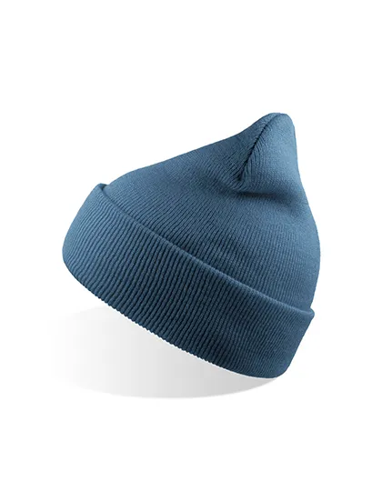 Czapka Beanie z Mankietem Przetworzony Poliester AT125 - Avio
