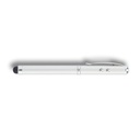 Dlugopis 4 w 1, touch pen, wskaznik laserowy, latarka P327.102 - srebrny