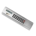 Linijka, kalkulator V3030-32 - srebrny