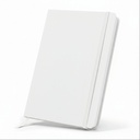 Notatnik ok. A5 | Eugene V2538-02 - biały