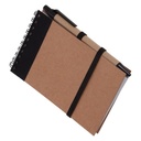 Notatnik ok. A6 z długopisem V2335/A-03 - czarny