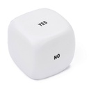 Antystres "kostka decyzyjna" V2556-02 - biały