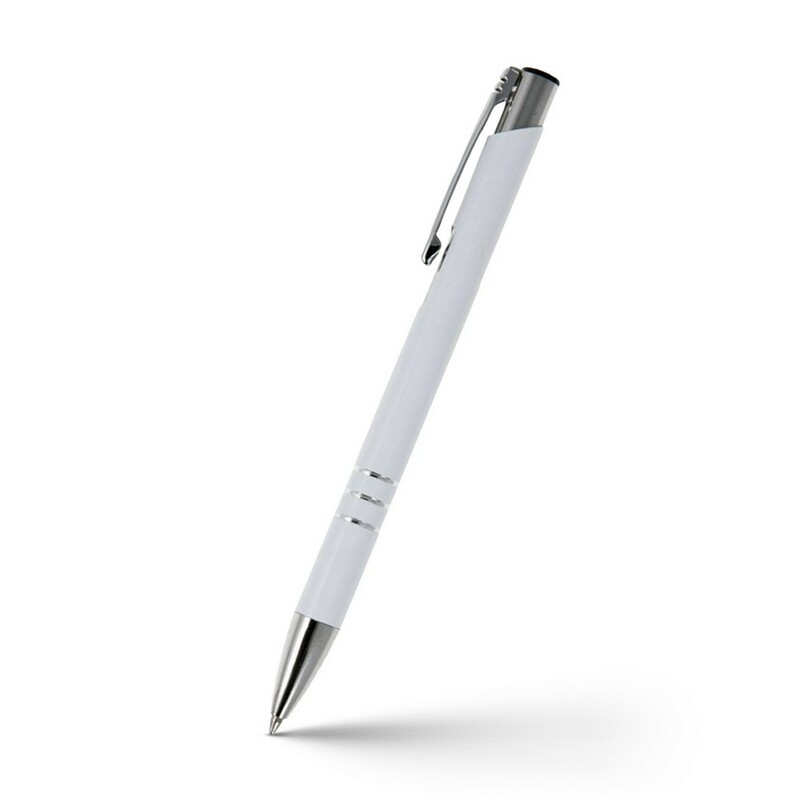 Długopis | Jones V1501-02 - biały