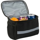 Torba rowerowa, torba termoizolacyjna V7482-03 - czarny