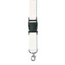 Smycz reklamowa V2403-02 - bialy
