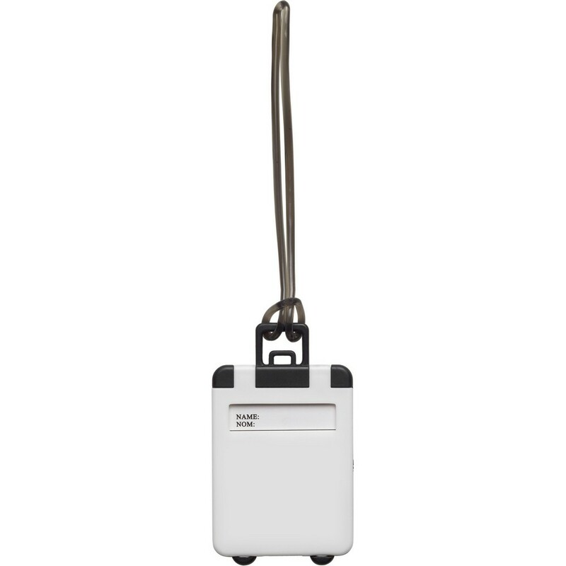 Zawieszka do bagażu V4172-02 - biały