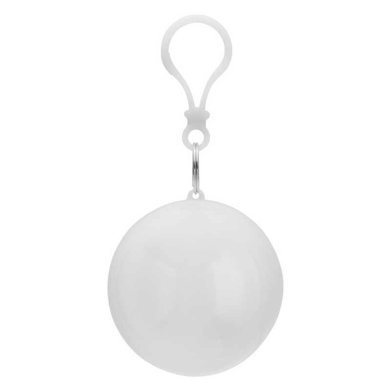 Peleryna w kulce | Scarlett V4125-02 - bialy