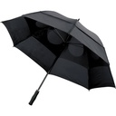 Wiatroodporny parasol manualny V4213-03 - czarny