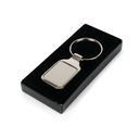 Prostokątny brelok do kluczy | Tristian V2029-32 - srebrny