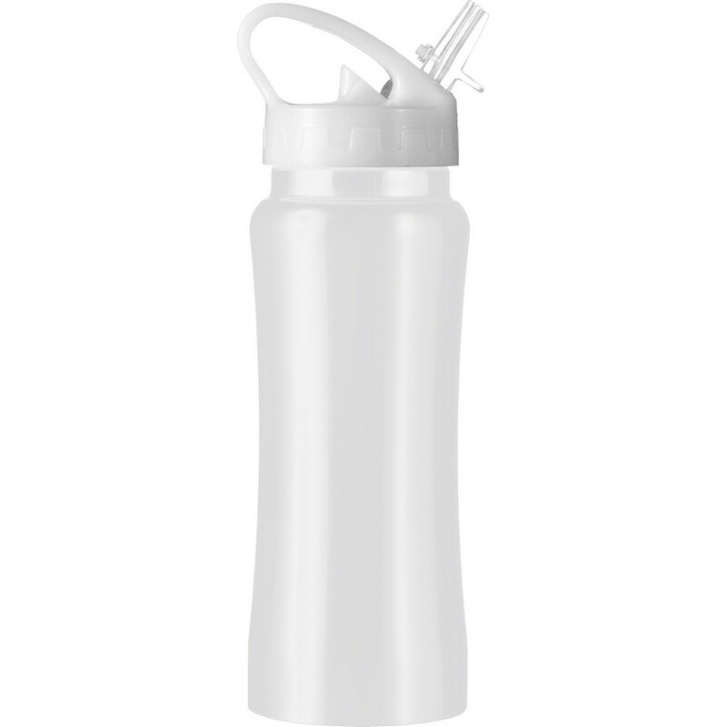 Butelka sportowa 600 ml V4656-02 - bialy