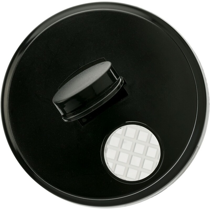 Butelka sportowa 700 ml, shaker V7468-03 - czarny