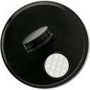 Butelka sportowa 700 ml, shaker V7468-03 - czarny