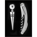 Zestaw do wina V5344-32 - srebrny