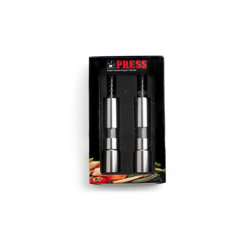 Mlynek do soli i pieprzu V5302-32 - srebrny