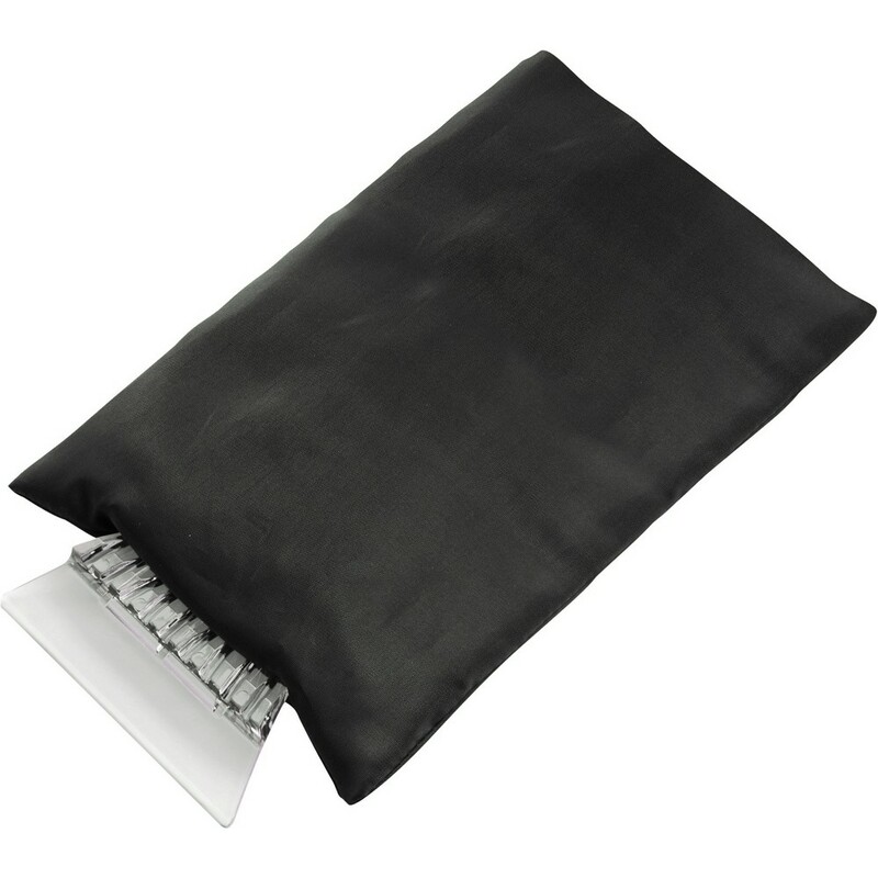 Skrobaczka z rekawiczka V5723-03 - czarny