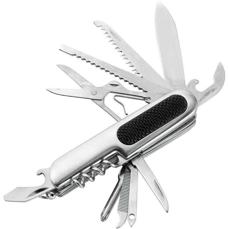 Narzedzie wielofunkcyjne, scyzoryk, 11 funkcji V4614-32 - srebrny