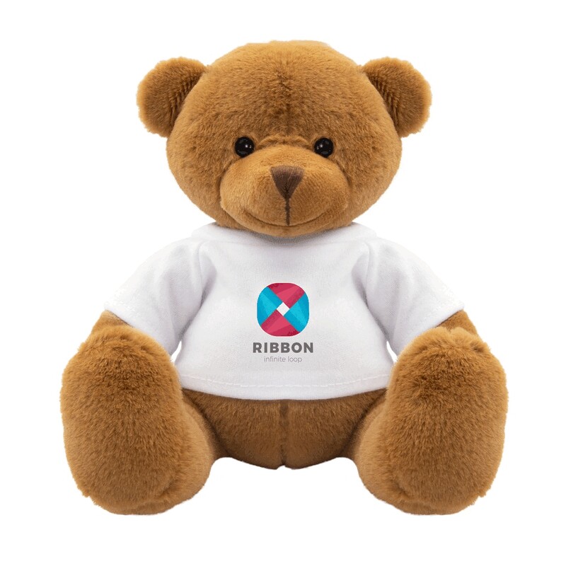 Pluszowy mis | Nicky Brown HE235-16 - brazowy