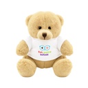Pluszowy mis | Nicky Honey Junior HE242-18 - jasnobrazowy