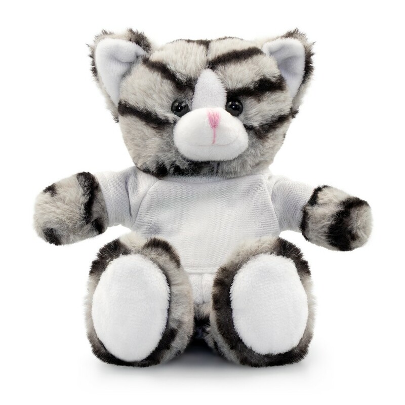 Pluszowy kot | Merlin HE295-19 - szary