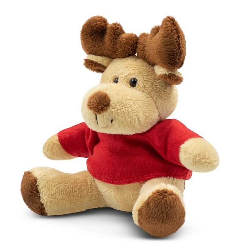 Pluszowy renifer | Comet Red HE400-18 - jasnobrązowy