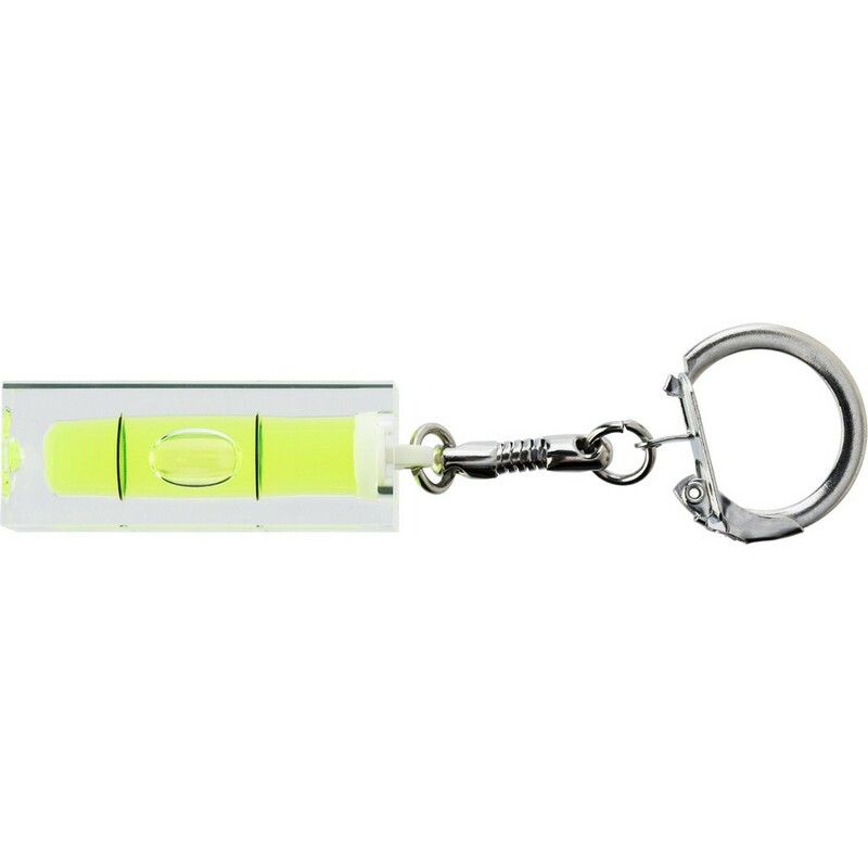 Brelok do kluczy, poziomica V8478-00 - neutralny
