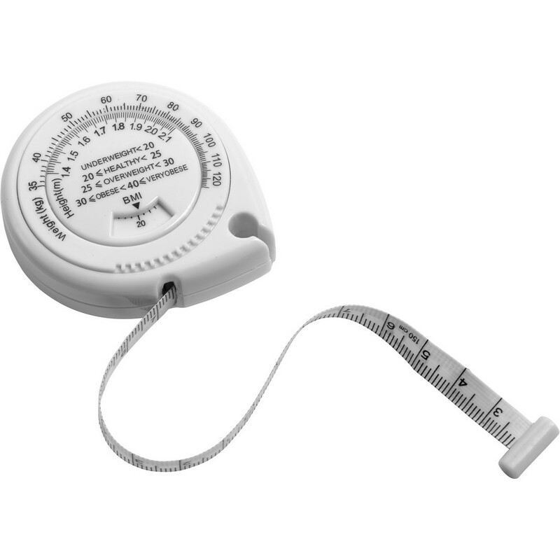 Miara do ciala 1,5 m ze wskaznikiem BMI V9547-02 - bialy