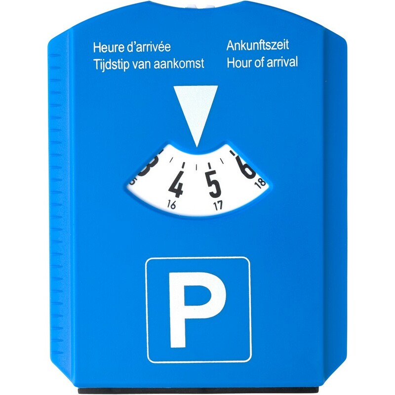 Parkometr, skrobaczka z zetonami V8713-11 - niebieski