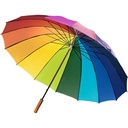 Parasol manualny V4225-99 - wielokolorowy