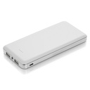 Power bank 12000 mAh z lampką | Sawyer V3384-02 - biały