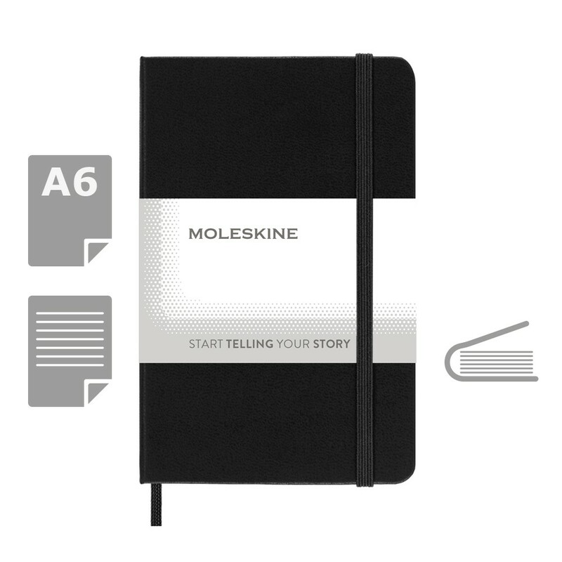 MOLESKINE Notatnik ok. A6 VM201-03 - czarny