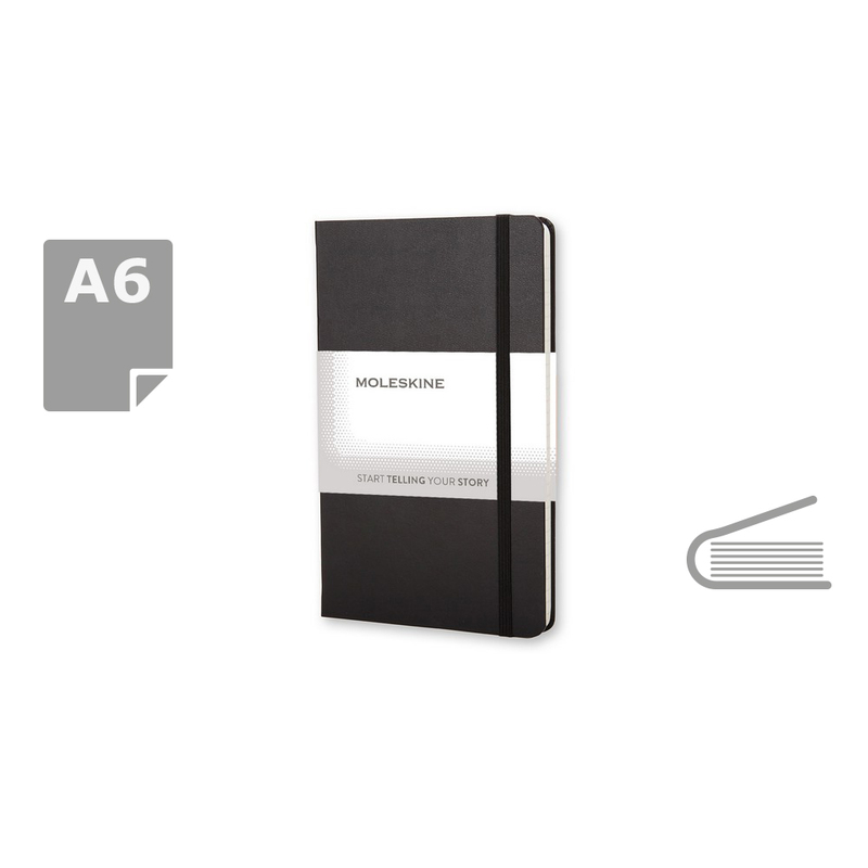 MOLESKINE Notatnik ok. A6 VM202-03 - czarny