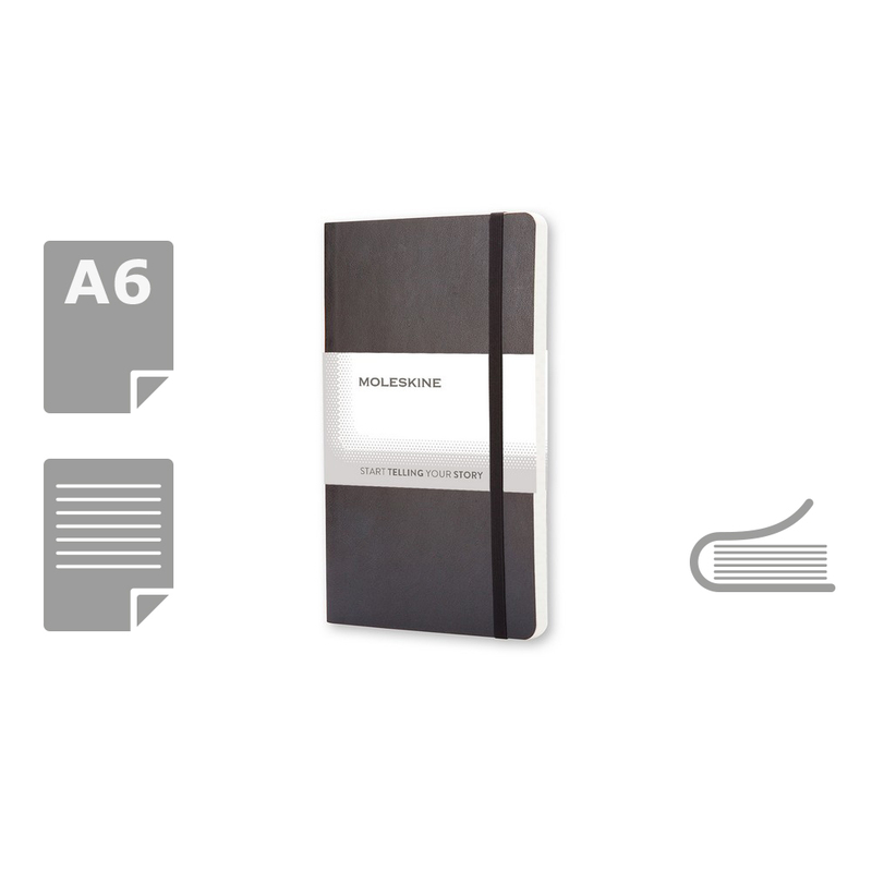 MOLESKINE Notatnik ok. A6 VM203-03 - czarny