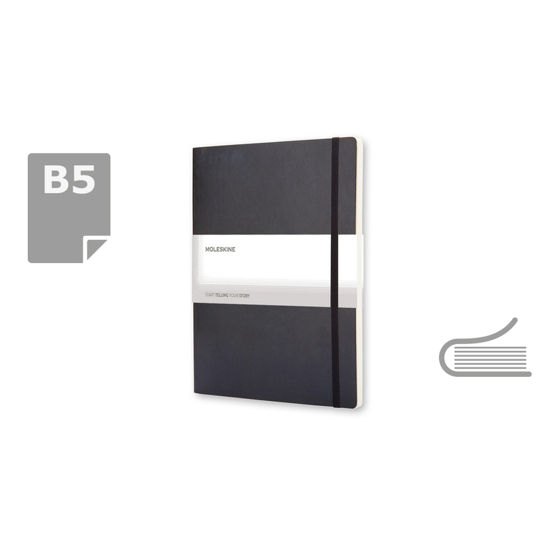 MOLESKINE Notatnik ok. B5 VM402-03 - czarny