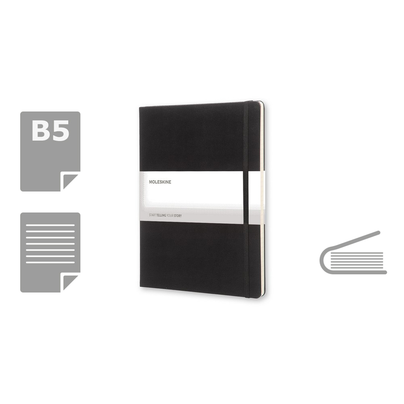MOLESKINE Notatnik ok. B5 VM404-03 - czarny