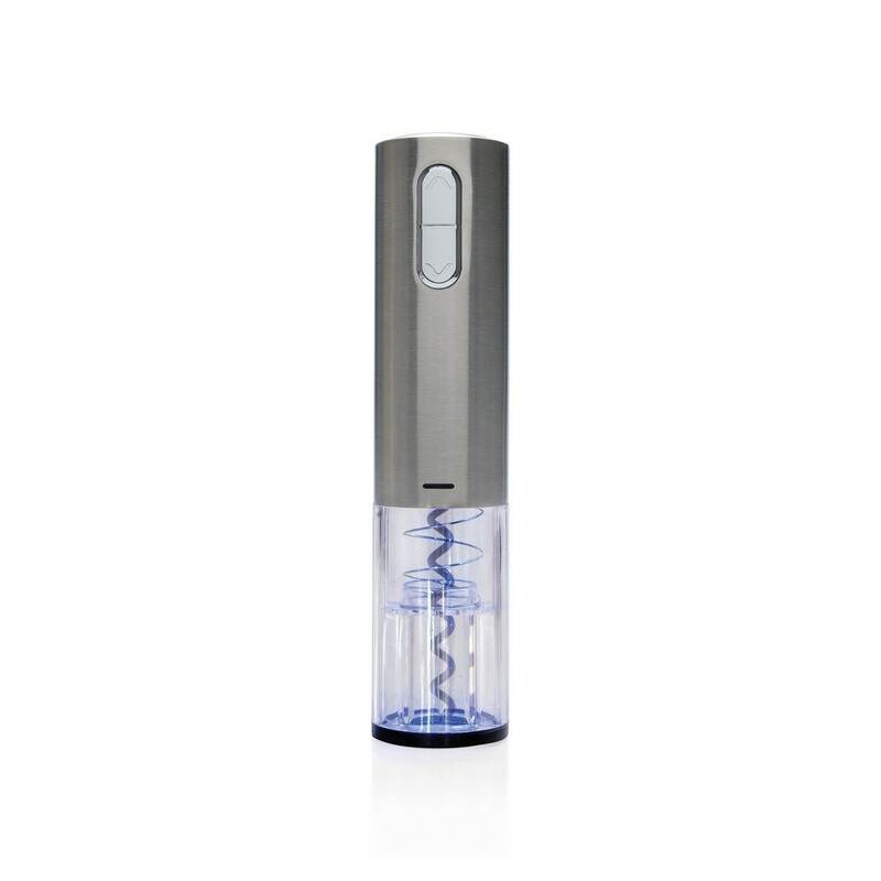 Elektryczny korkociag do wina na USB P911.392 - szary