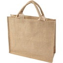 Torba z juty na zakupy V0402-16 - brazowy