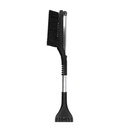 Skrobaczka i miotla do odgarniania sniegu, teleskopowy uchwyt (max. 88 cm) | Ethel V9702-03 - czarny
