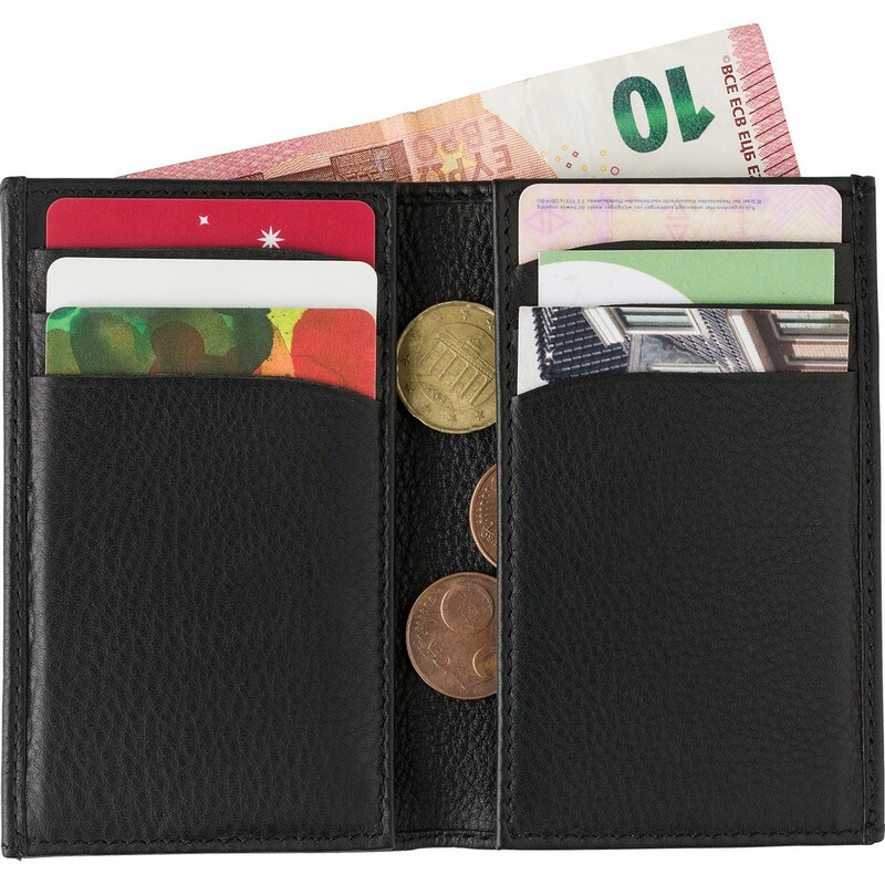 Etui na karty kredytowe, ochrona RFID V9915-03 - czarny