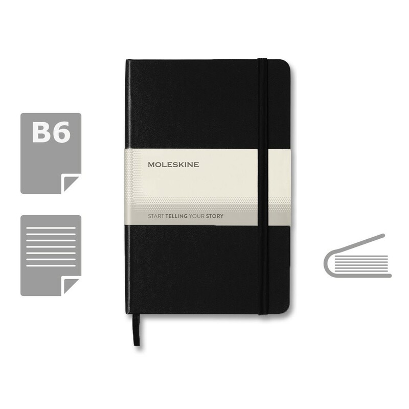 MOLESKINE Notatnik ok. B6 VM026-03 - czarny