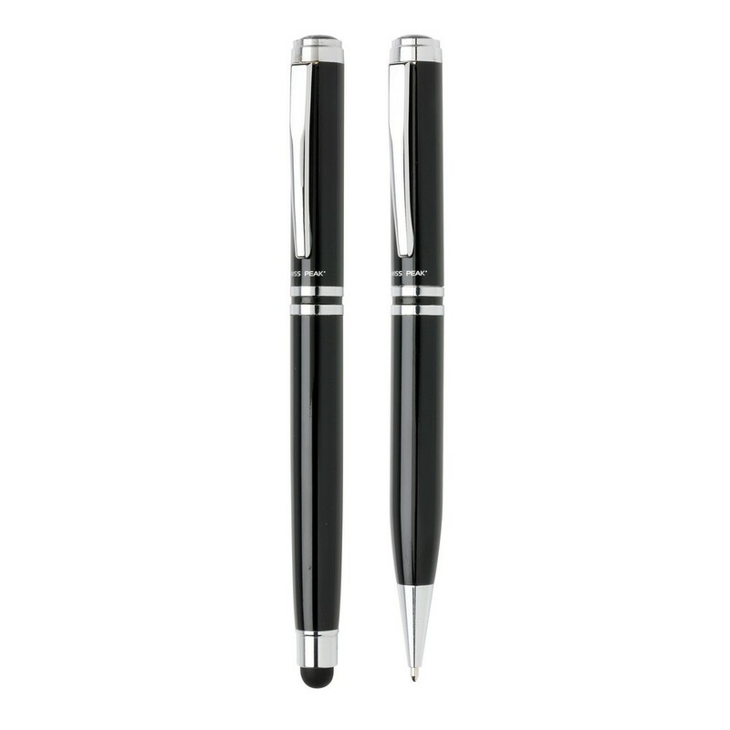 Zestaw pismienny Swiss Peak P610.430 - czarny
