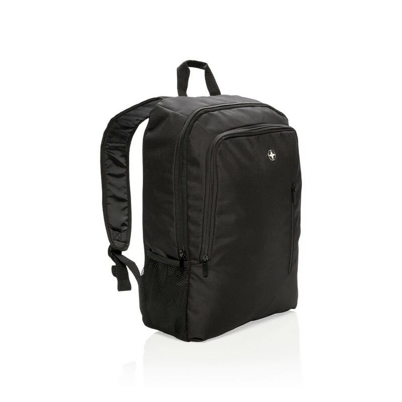 Biznesowy plecak na laptopa 17" Swiss Peak P762.220 - czarny