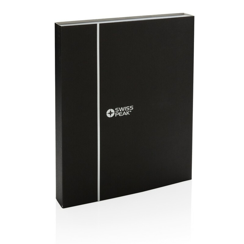 Notatnik Swiss Peak ok. A5, dlugopis P773.320 - czarny