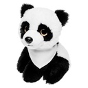 Pluszowa panda | Loka HE744-88 - czarno-bialy