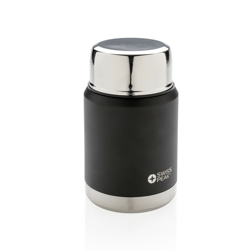 Prozniowy pojemnik na zywnosc 500 ml Swiss Peak Elite P432.981 - czarny
