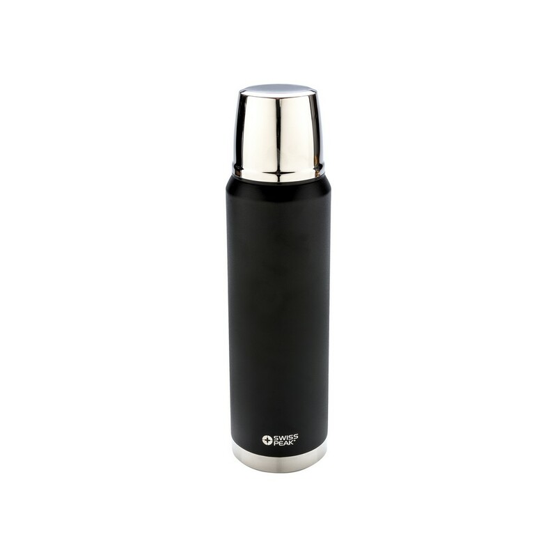 Termos 1000 ml Swiss Peak Elite P433.361 - czarny