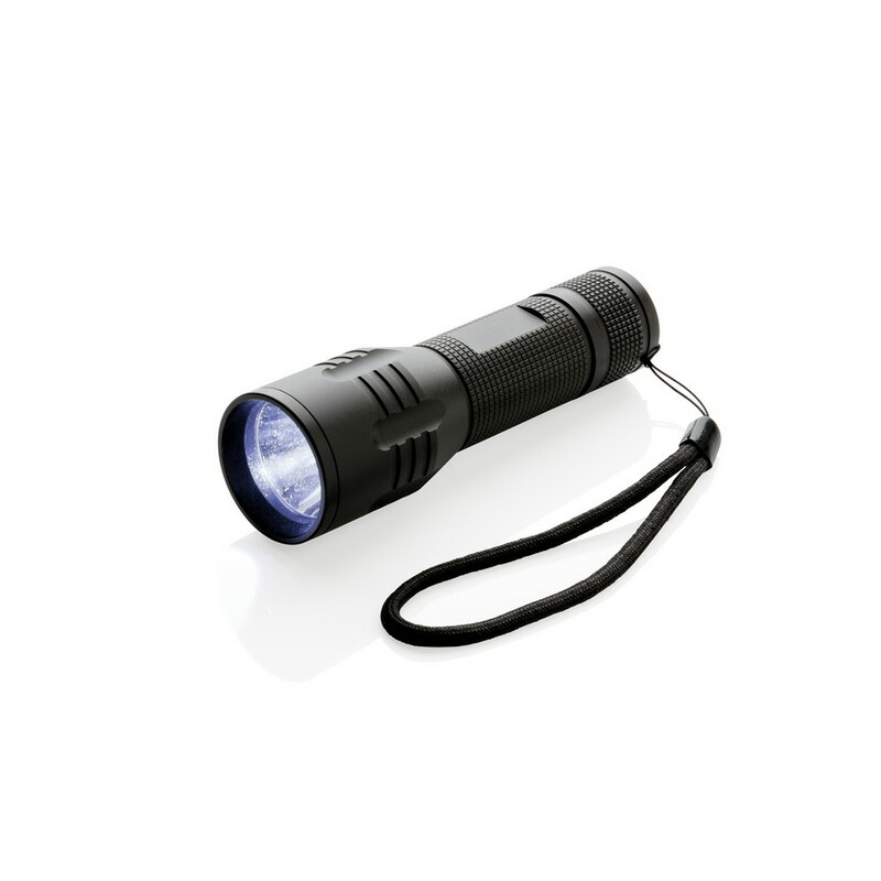Latarka CREE 3W P513.561 - czarny